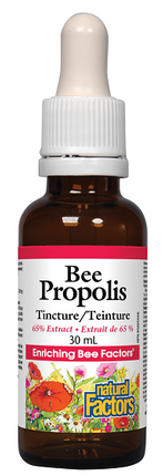 Natural Factors Bee Propolis Tincture 65% Extract 30ml