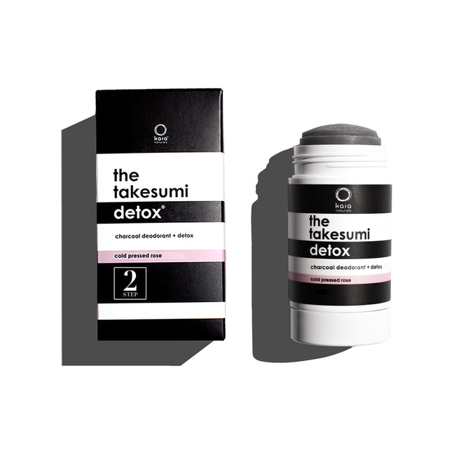 Kaia Naturals Takesumi Detox Deodorant Cold Pressed Rose 65g