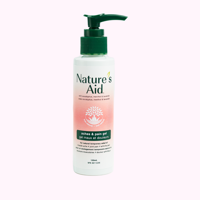 NATURE'S AID ACHES AND PAINS GEL 120ml