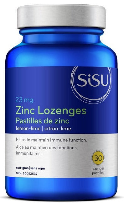 Sisu Zinc Lozenges Lemon Lime 30lozenges