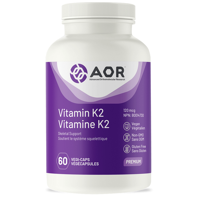AOR Vitamin K2 120mcg 60vcaps