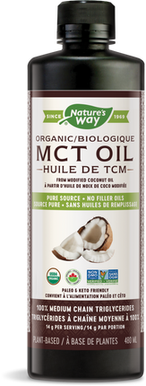 Nature's Way Nature's Way 100% MCT Oil From Coconut Certified Organic 480ml