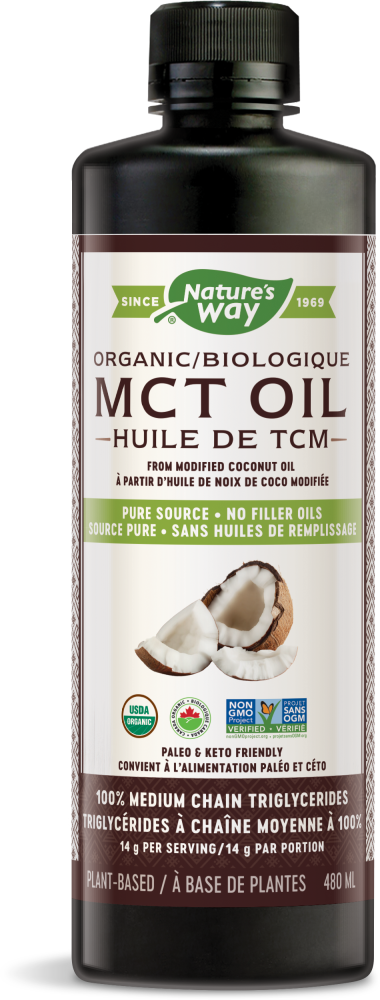 Nature's Way Nature's Way 100% MCT Oil From Coconut Certified Organic 480ml
