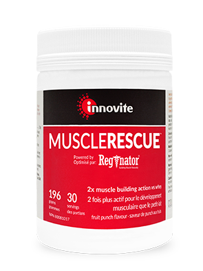 Innovite MuscleRescue Vegan Muscle Builder Fruit Punch 180g