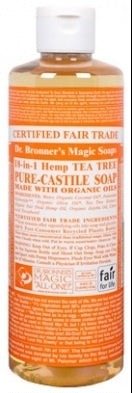 Dr. Bronner's Tea Tree Castile Soap 472ml 