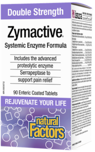 Natural Factors Zymactive Double Strength 90caps