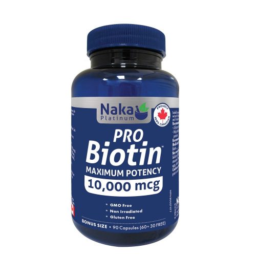 NAKA PLATINUM PRO BIOTIN BONUS 10,000mcg 90caps