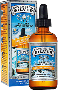 SOVEREIGN SILVER HYDROSOL DROPPER 118ml