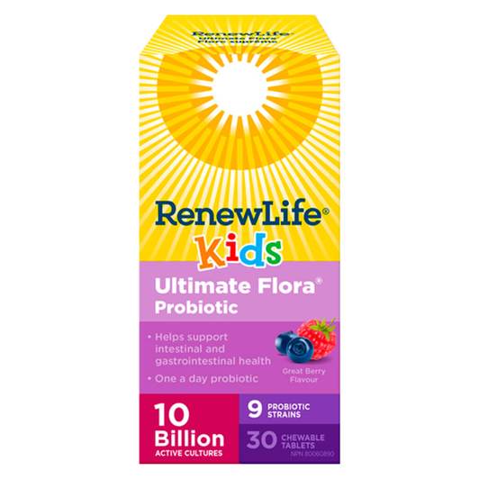 RenewLife Kids Ultimate Flora Probiotic 10billion 30ctabs