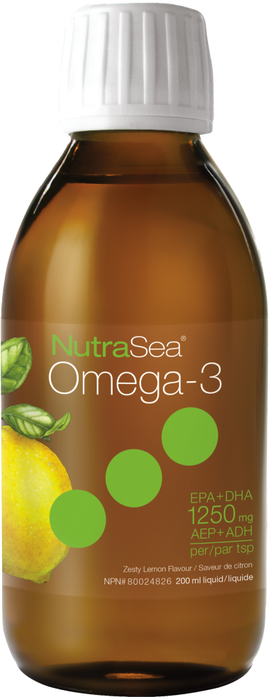 NutraSea Omega-3 - Lemon Flavour 200ml