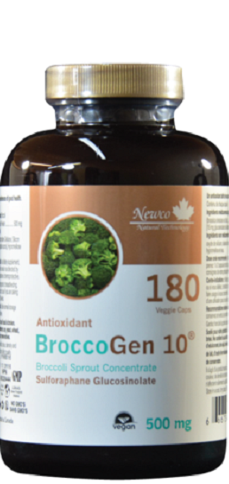 Newco Broccogen10 500mg 180vcaps