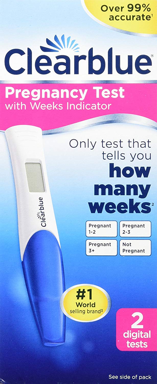 CLEARBLUE DIGITAL PREGNANCY TEST 2pl