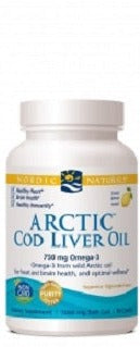 Nordic Naturals Arctic Cod Liver Lemon 90sg 