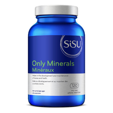 Sisu Only Minerals Iron Free 120vcaps