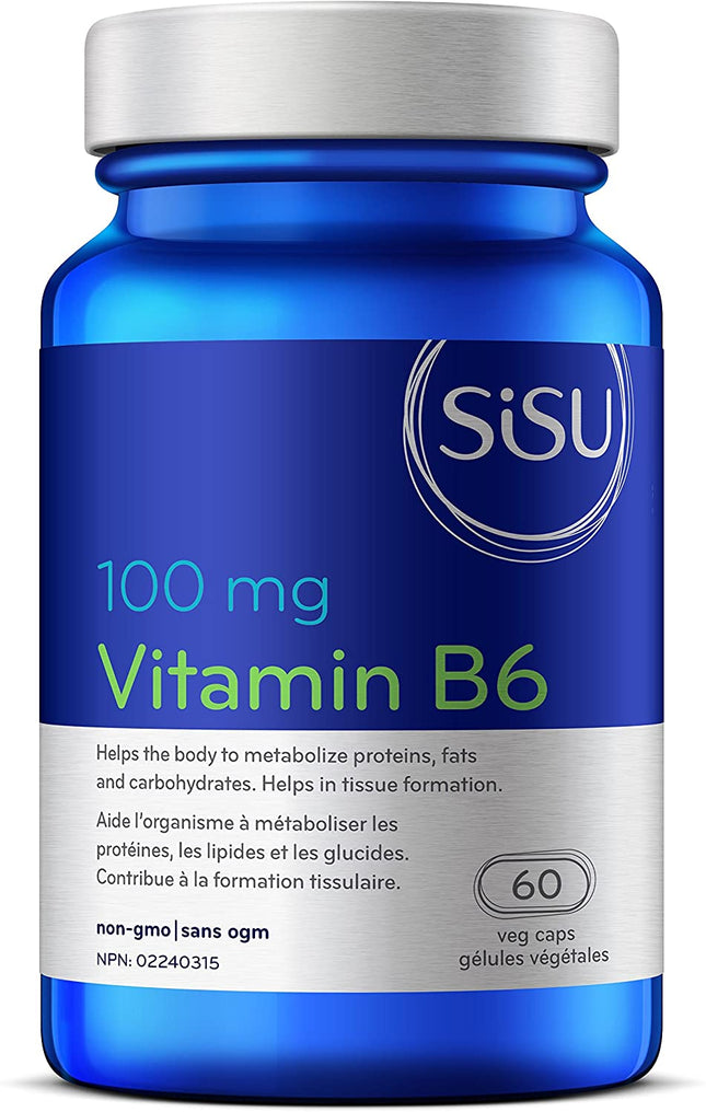 Sisu Vitamin B6 100mg 60caps