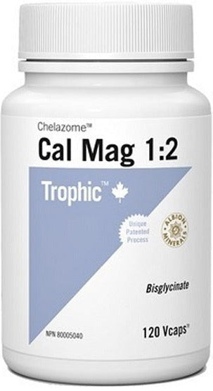 Trophic Cal Mag Chelazome 1:2 120vcaps