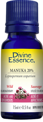 Divine Essence Wild Manuka Essential Oil 20% 15ml