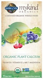 ORGANICS ORGANIC PLANT CALCIUM 90vtabs