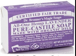 Dr. Bronners Lavender Soap Bar 142g