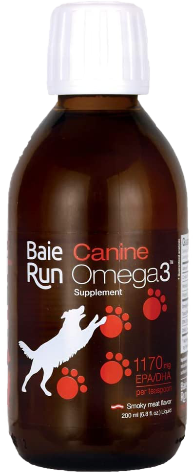 Nature's Way Baie Run Canine Omega- 3 - Smoky Meat Flavour 200ml