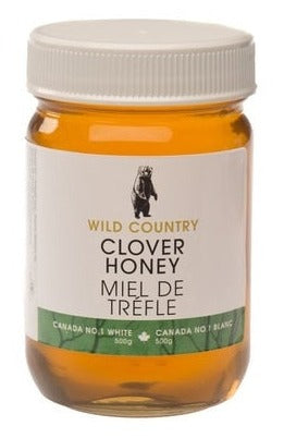 Wild Country Clover Honey 500g