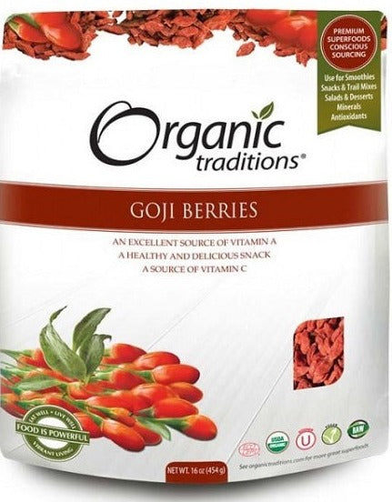 Organic Traditions Goji Berries 454g