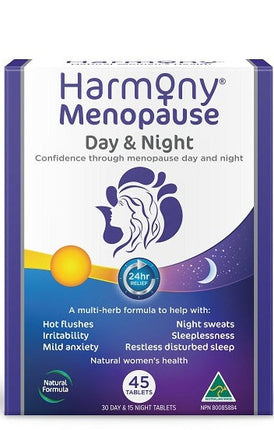 MARTIN & PLEASANCE HARMONY MENOPAUSE DAY & NIGHT 45tabs