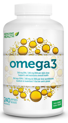 Genuine Health Omega3 240softgels