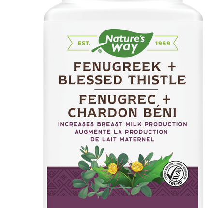 Nature's Way Fenugreek + Blessed Thistle 180tabs