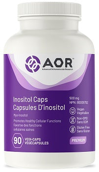AOR Inositol Caps 500mg 90caps
