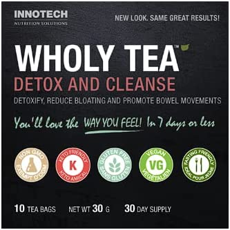 INNOTECH WHOLY TEA DETOX & CLEANSE 10bags