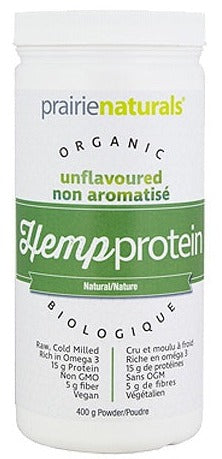 Prairie Naturals Organic Hemp Protein Natural 400g