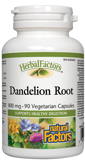 Natural Factors Dandelion Root 800mg 90caps 