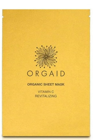 Orgaid Vitamin C Sheet Mask 1pcs