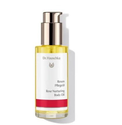 DR HAUSCHKA ROSE NURTURING BODY OIL 75ml