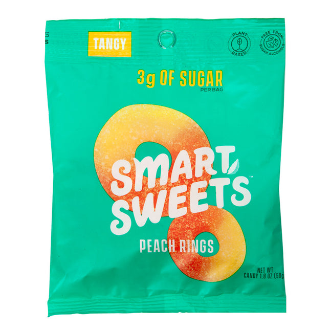 SMART SWEETS PEACH RINGS 50g