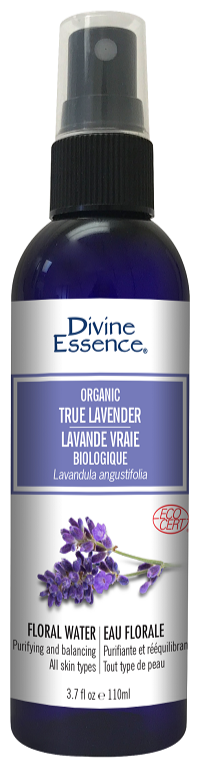 Divine Essence Organic True Lavender 110ml
