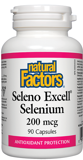 Natural Factors Seleno Excell Selenium 200mcg 90caps