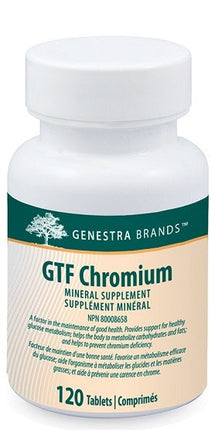 Genestra Brands GTF Chromium 120tabs