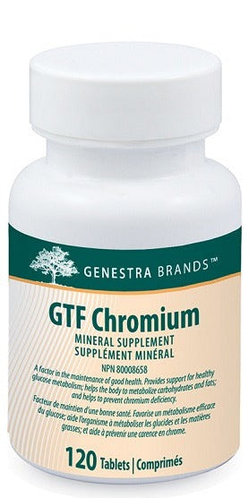 Genestra Brands GTF Chromium 120tabs