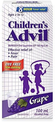 儿童 ADVIL 口服混悬剂 - 葡萄味 100ml