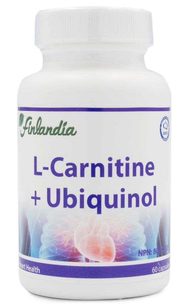 Finlandia L-Carnitine and Ubiquinol 60caps 