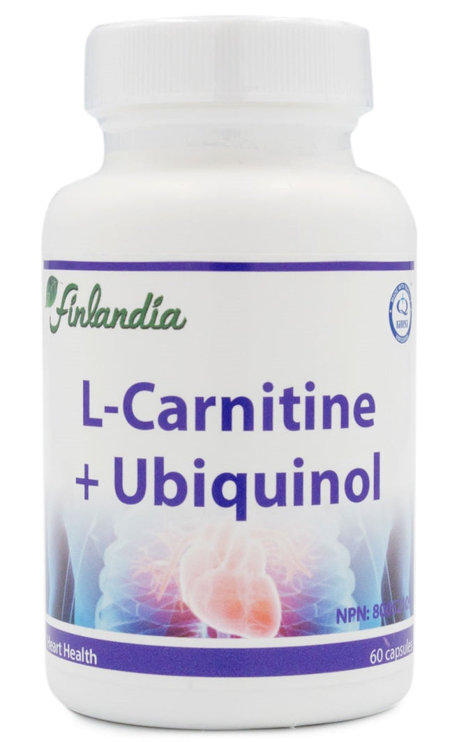 Finlandia L-Carnitine and Ubiquinol 60caps