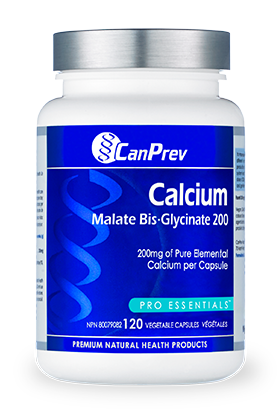 CANPREV CALCIUM MALATE BIS-GLYCINATE 200 120vcaps