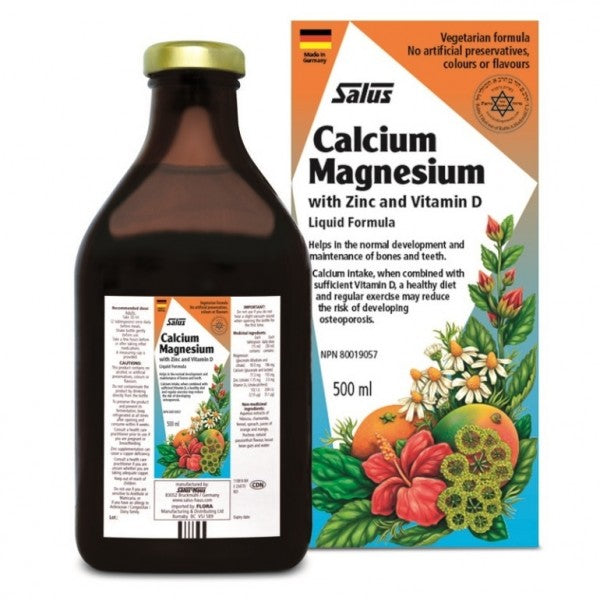 Salus Calcium Magnesium with Zinc and Vitamin D 500ml