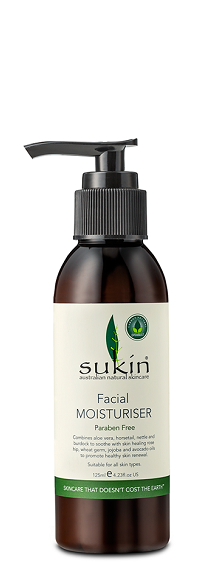 Sukin Facial Moisturiser 125ml