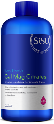 Sisu Calcium Magnesium Citrate with D3 Strawberry 450ml