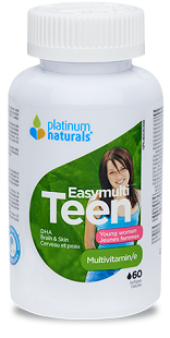 Platinum Naturals EasyMulti Teen Young Women 60sg