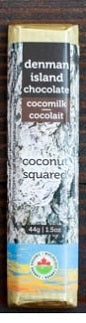 Denman Island Chocolate Cocomilk Coconut Squared 44g