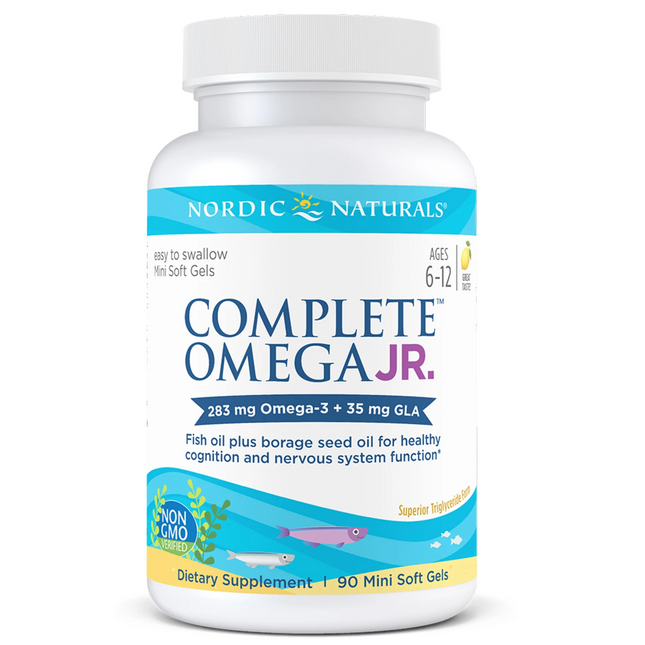 Nordic Naturals Complete Omega Jr Lemon Flavour 90sg